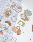 Cafe Journaling PET Sticker Sheet