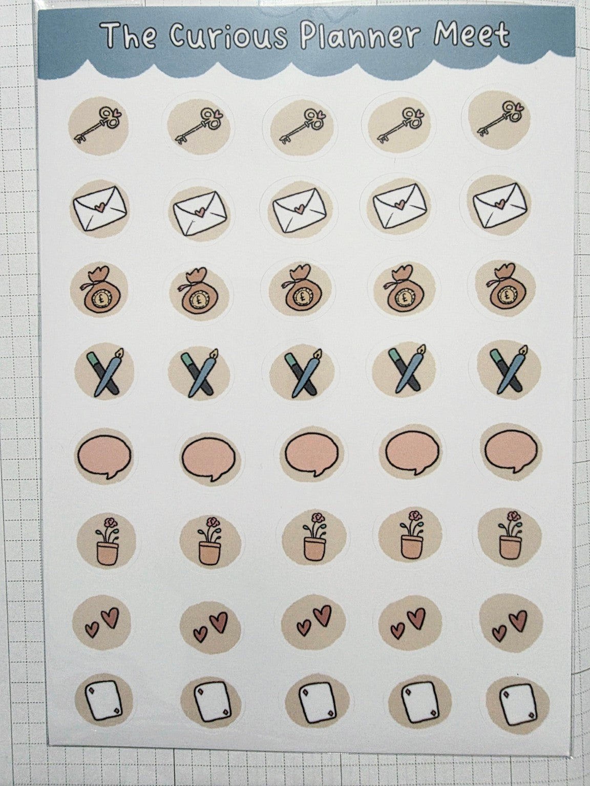 The Curious Planner Meet Mini Icons