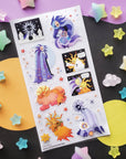 When Day Meets Night Sticker Sheet
