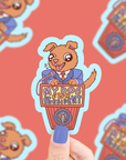 My Dog for President Sticker