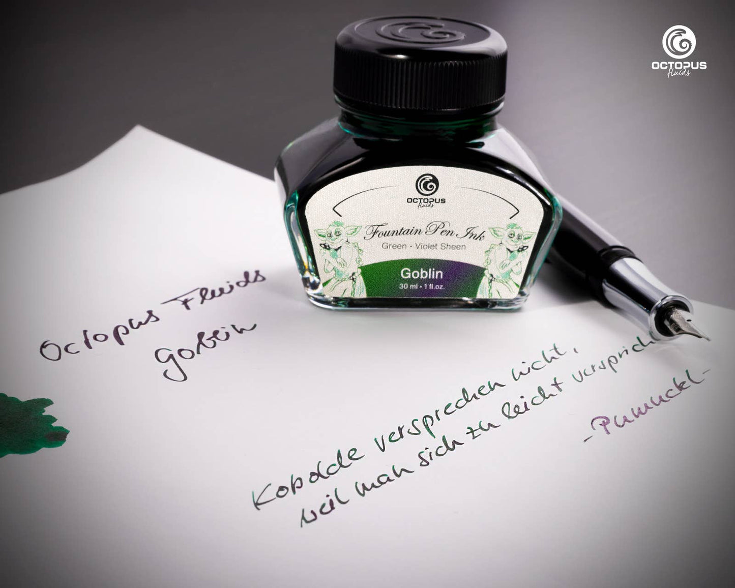 Sheen Goblin Green Fountain Pen Ink