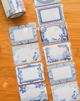Chinese Porcelain Paper Roll Labels
