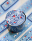 Kiss Cut PET Tape - Strawberry Bunnies