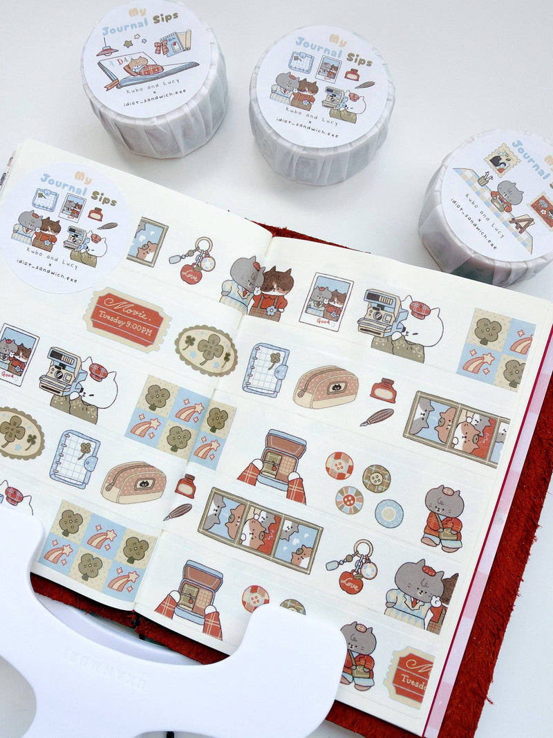 My Journal Sips V2 Polaroid Washi Tape