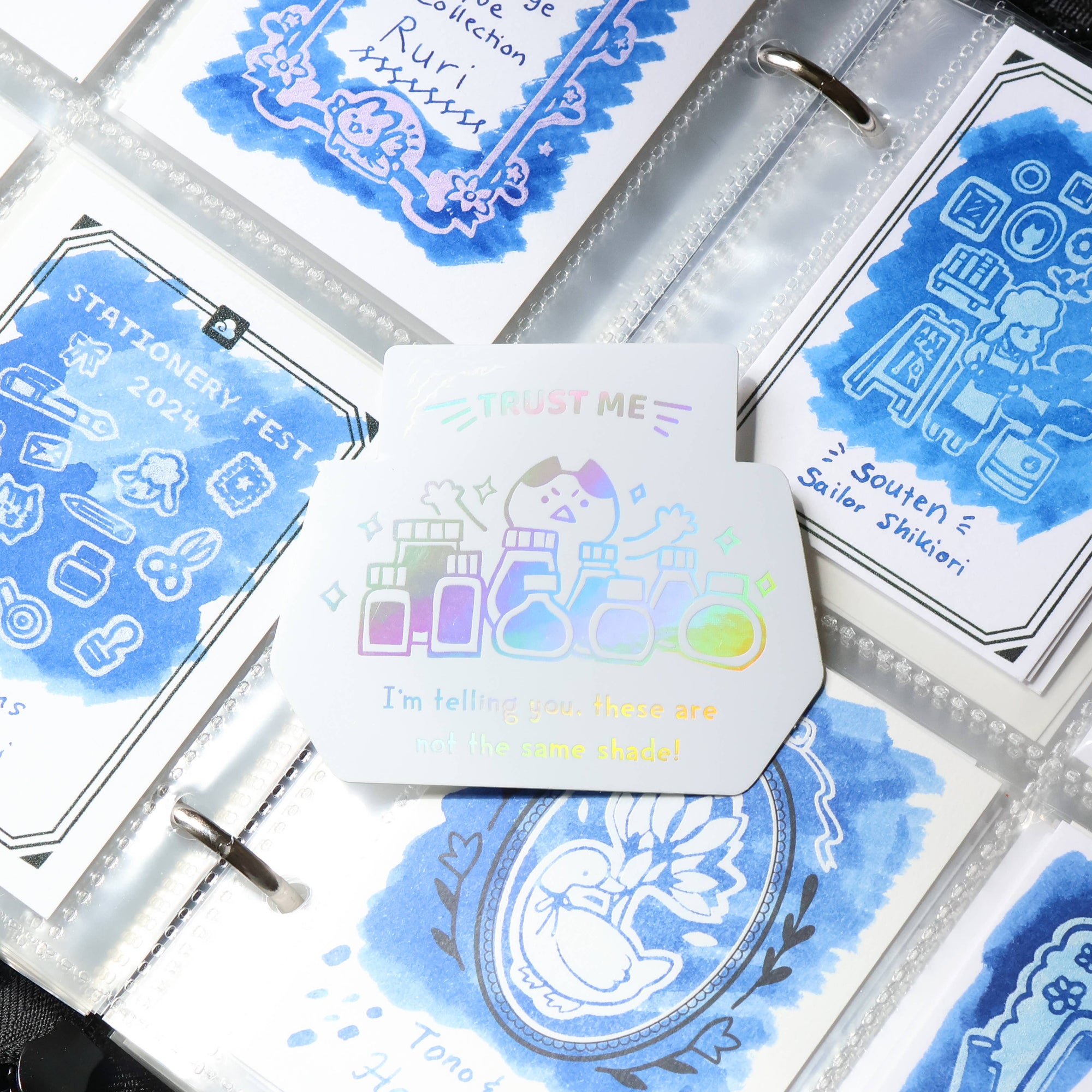 Trust Me... They're Different Vinyl Sticker