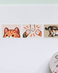 Tabby Cats Stamp Washi Tape