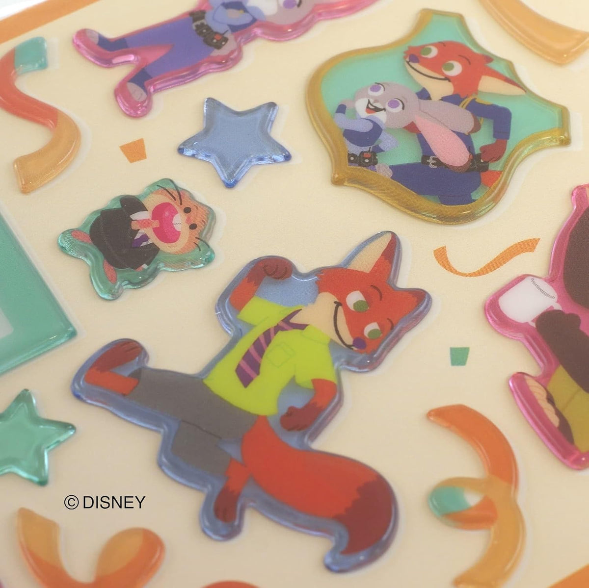 Zootopia Popping Photo Stickers – Suteki Stickers
