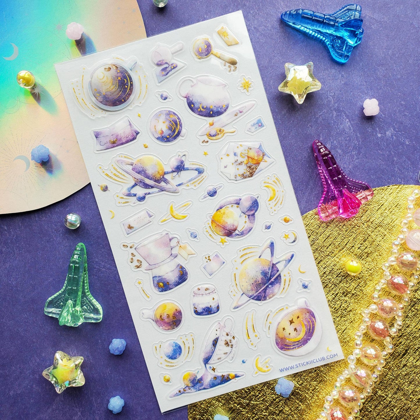 Celestial Coffee Sticker Sheet