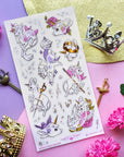 Royal Unicorn Spirits Sticker Sheet