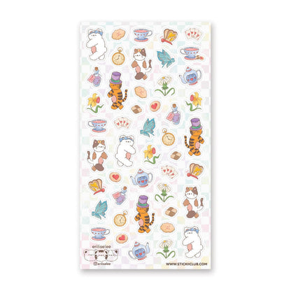 Fantastical Tea Party Sticker Sheet