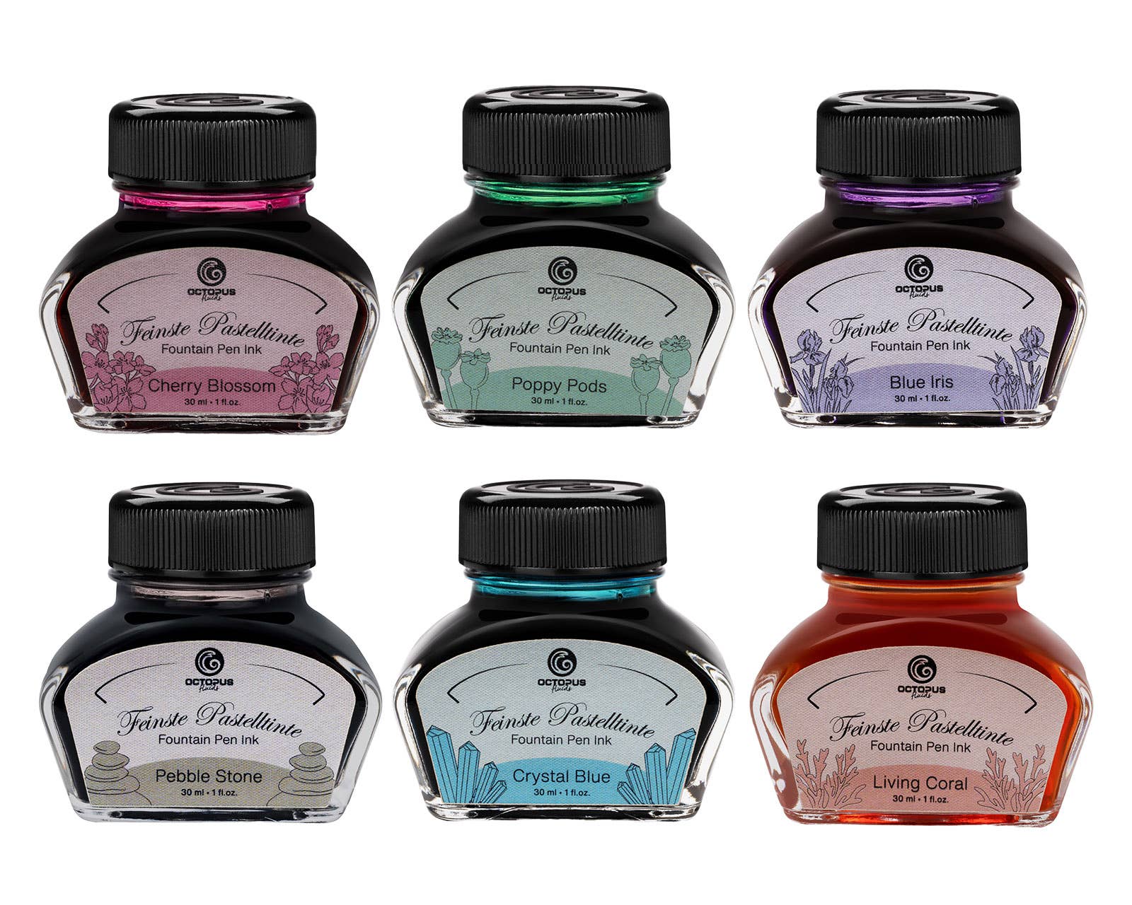 Blue Iris Fountain Pen Ink