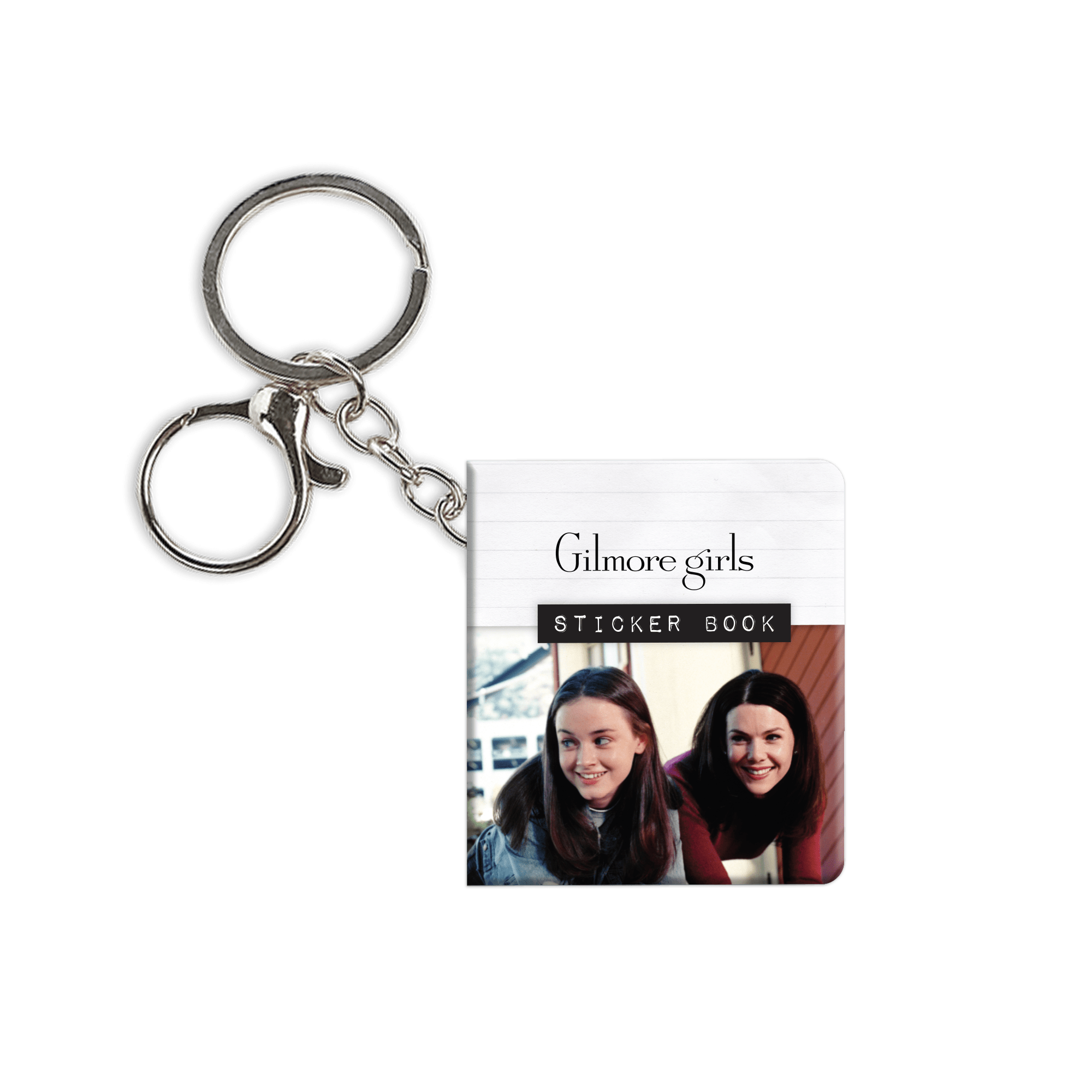 Gilmore Girls Mini Sticker Book Keychain