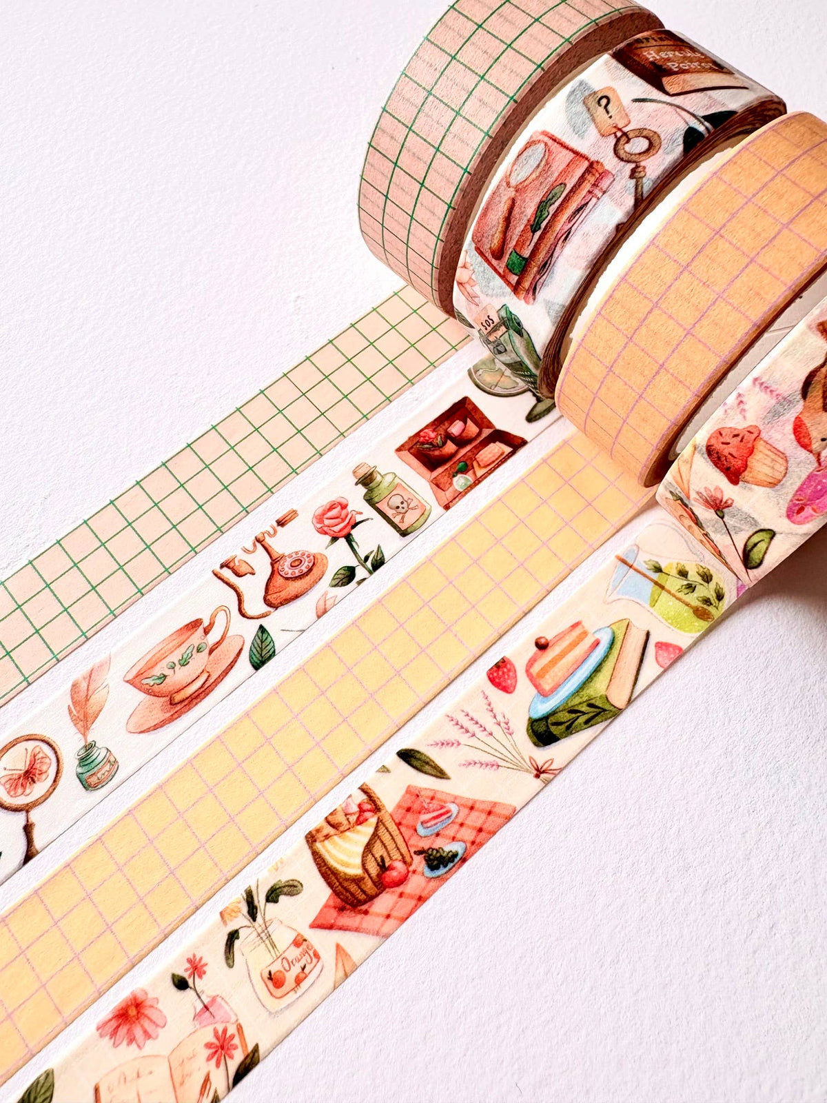Cozy Grid Washi Tape