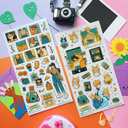 Lo-fi Life 2 Sticker Sheet