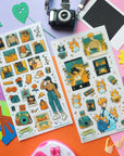 Lo-fi Life 2 Sticker Sheet