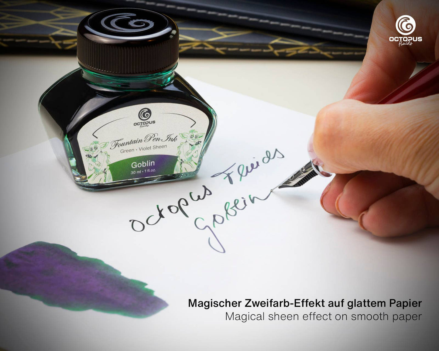 Sheen Goblin Green Fountain Pen Ink