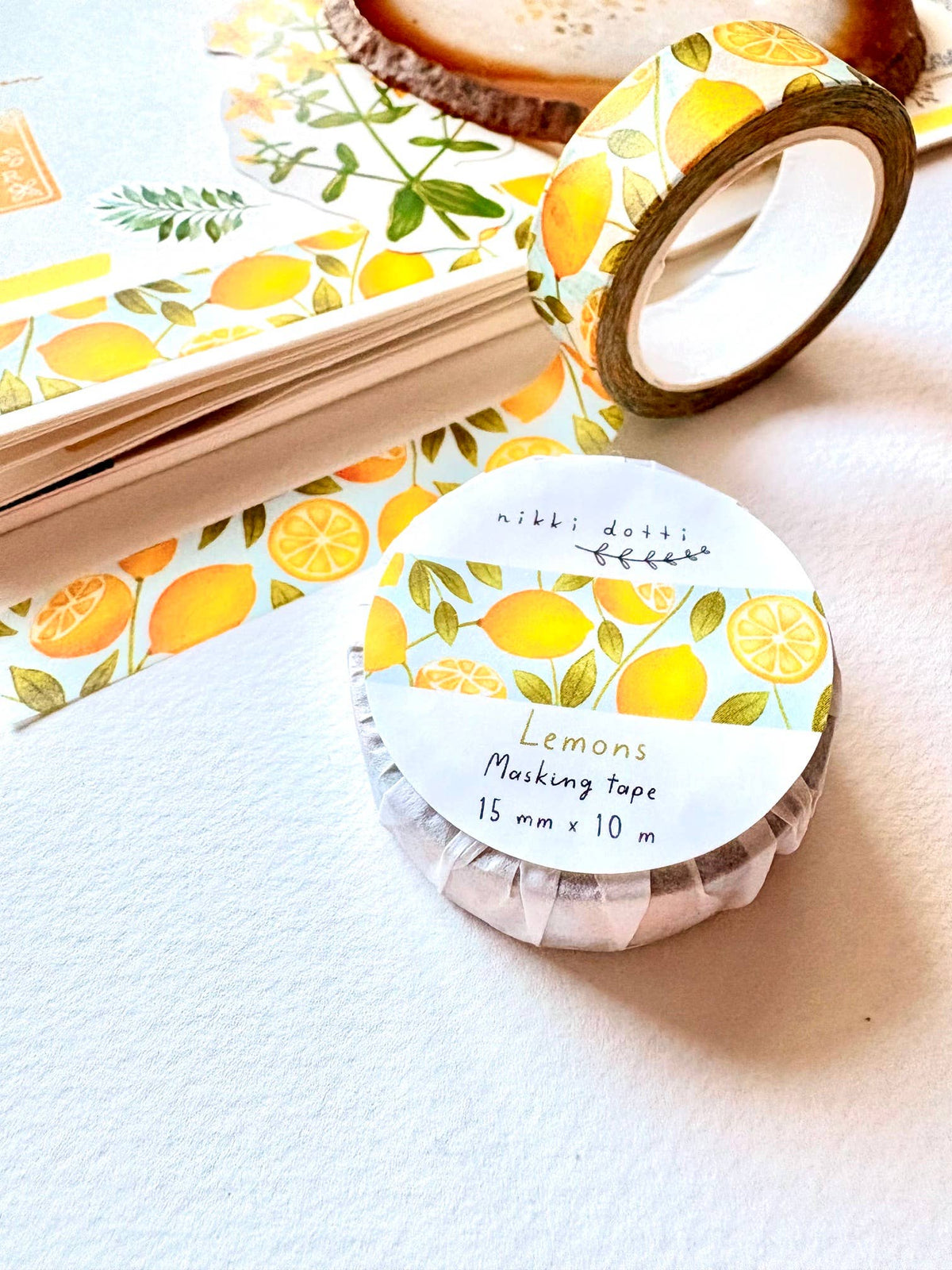 Lemons Washi Tape