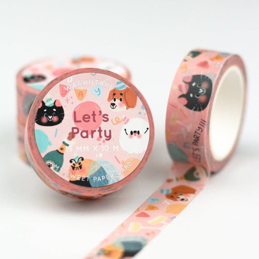 Let's Party - Washi Tape