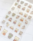 Halloween Bears Sticker Sheet