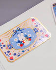 Strawberry Harvest Holographic Vinyl Sticker