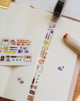 Brush, Pens, and Cats PET Tape