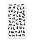 Mini Black Cats Sticker Sheet