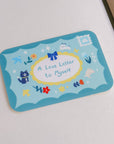 A Love Letter Vinyl Sticker