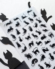 Mini Black Cats Sticker Sheet
