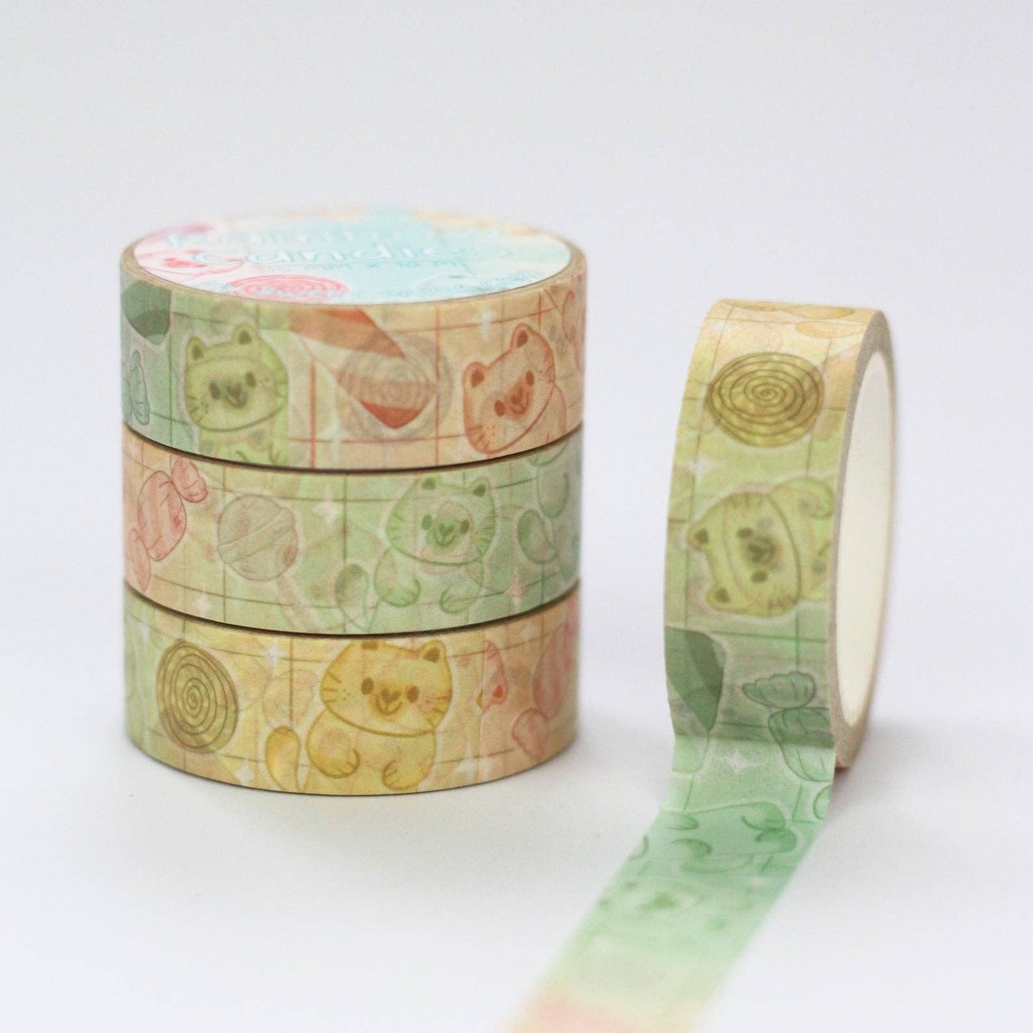 Rainbow Candies - Candy washi tape - Cute washi tape