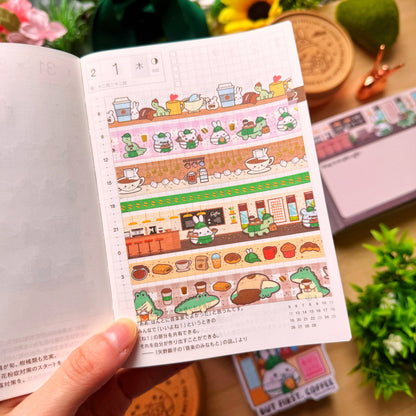 Lil' Coffee counter washi tape