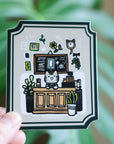 Stationery Store Vinyl Sticker