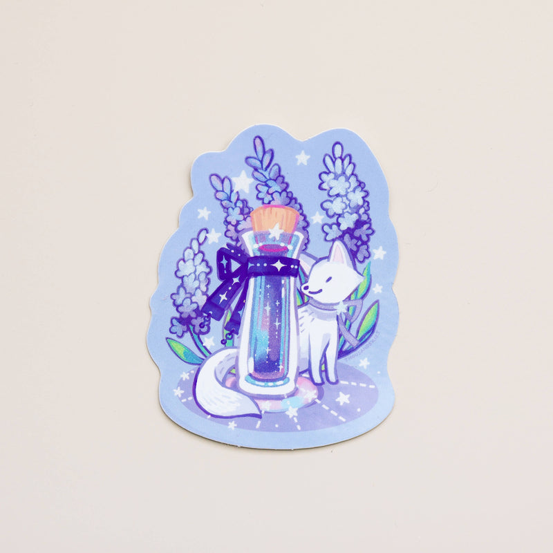 Ink Potion Icy Lavender Holographic Vinyl Sticker