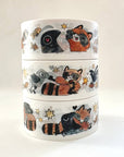 Raccoons and Crows Washi Tape