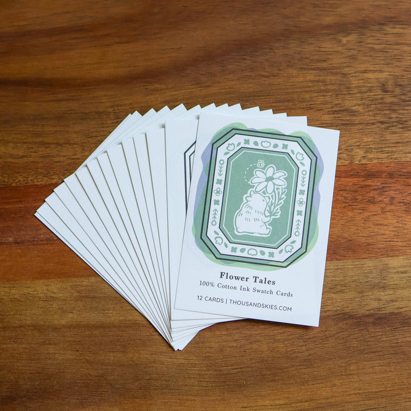 Flower Tales Ink Cards
