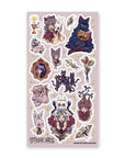Curious Cat Coven Sticker Sheet