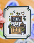 Stationery Store Vinyl Sticker