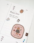 Lucy’s Cafe PET Sticker Sheet