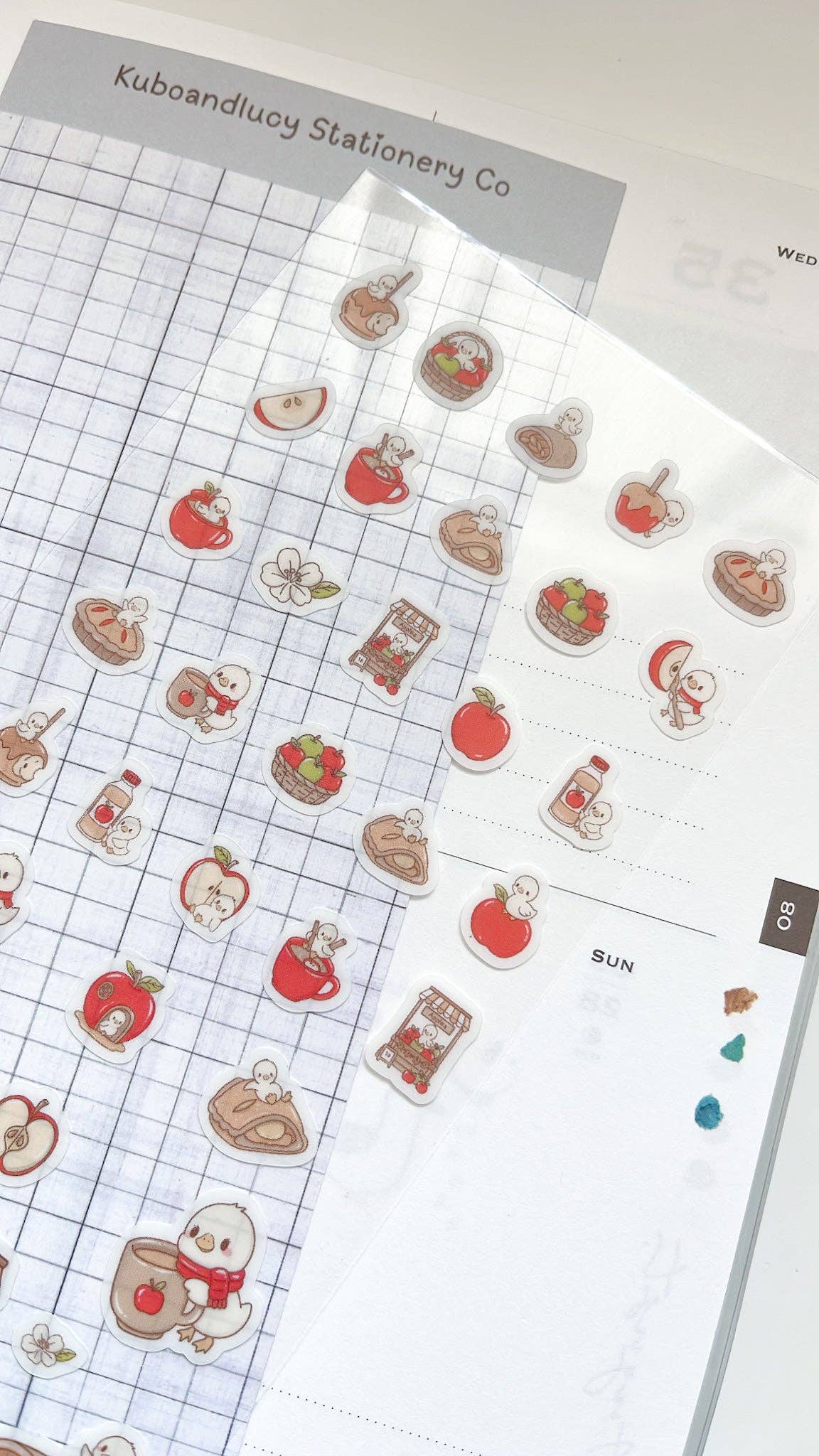 Louie the Chick Clear Sticker Sheet – Suteki Stickers