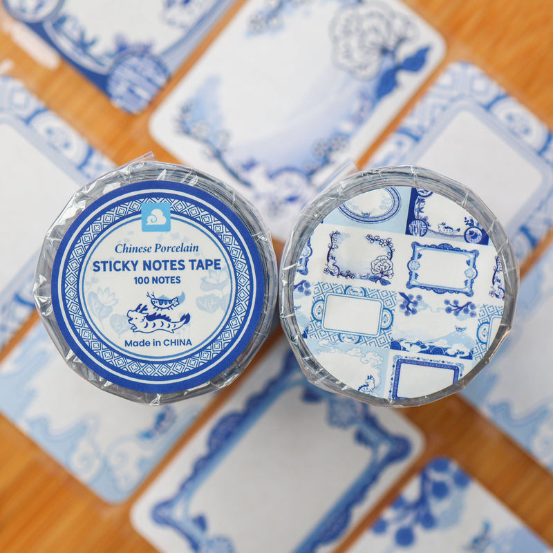 Chinese Porcelain Paper Roll Labels
