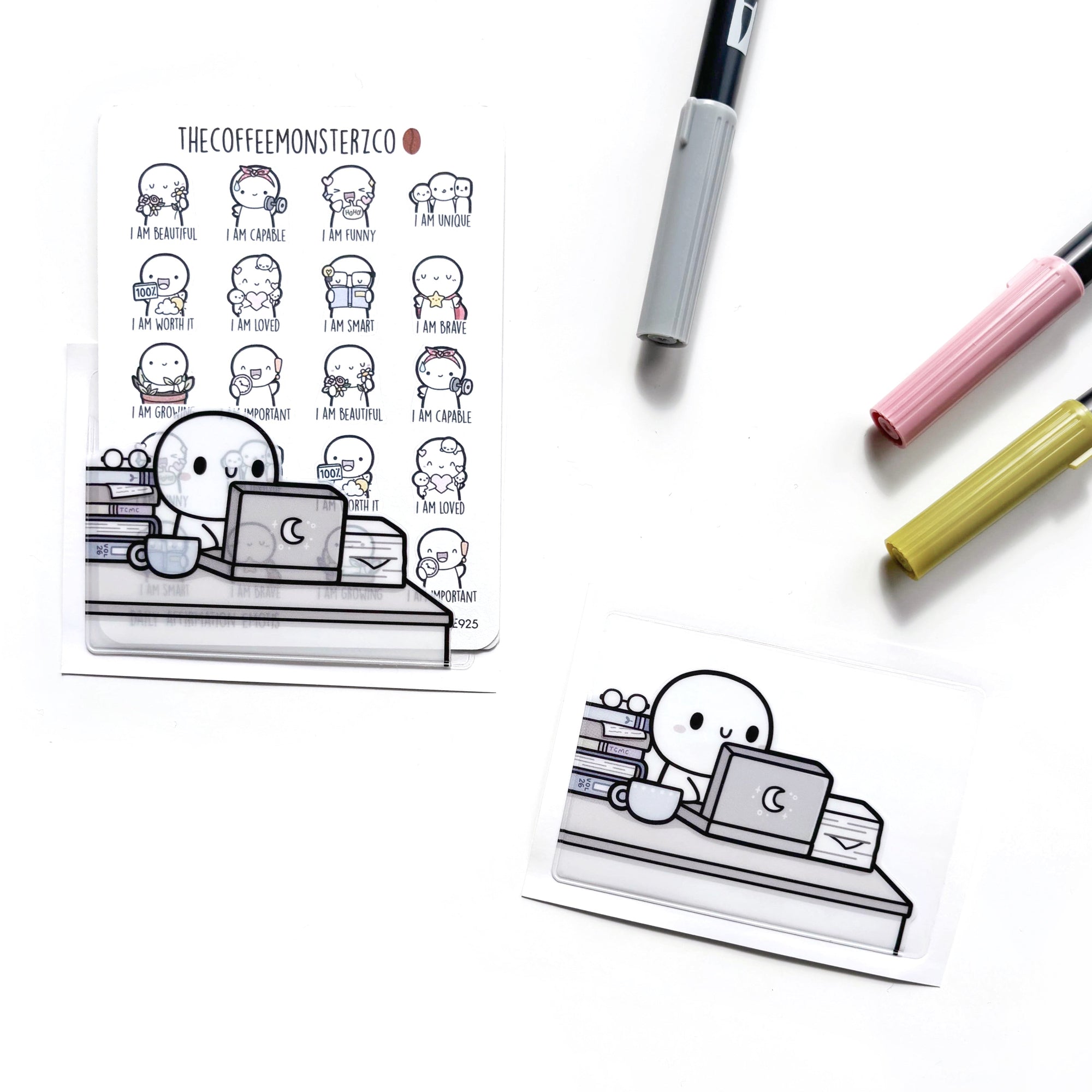 At the Office Adhesive Planner Pocket