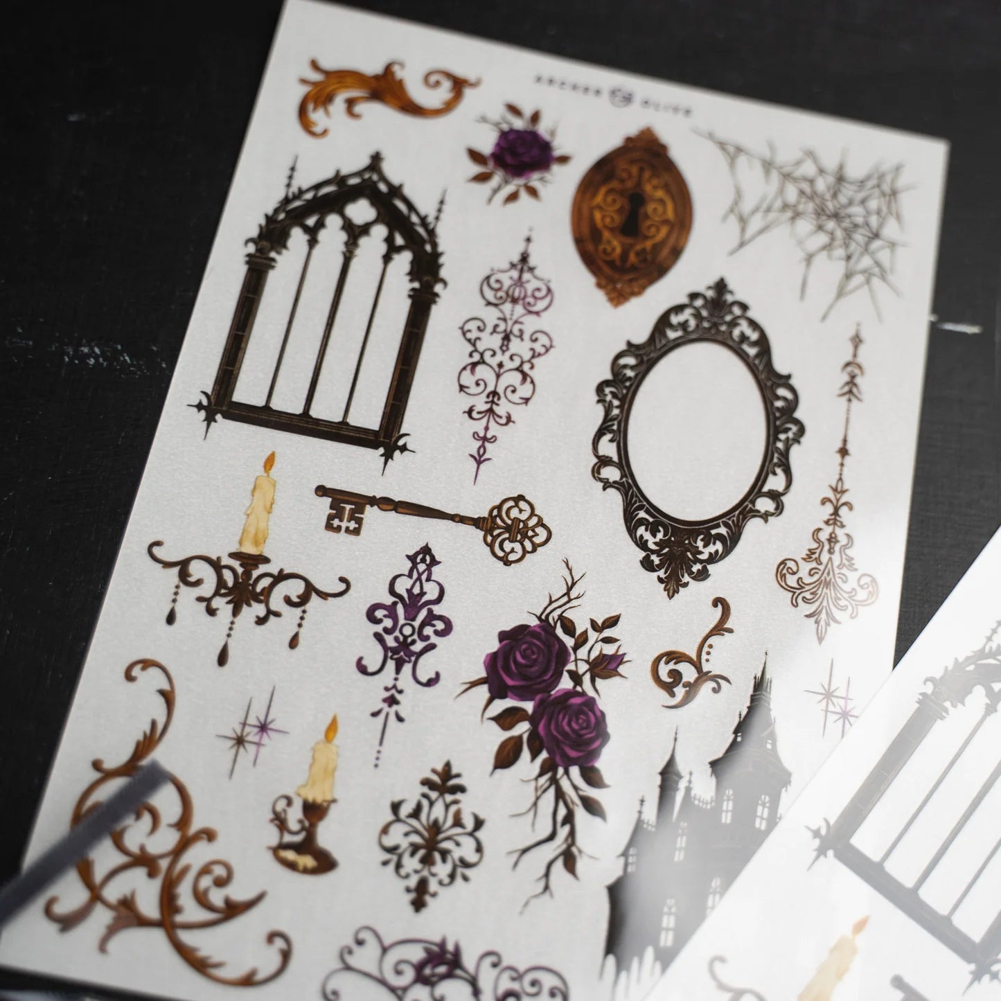 Whispering Walls Halloween Stationery Box