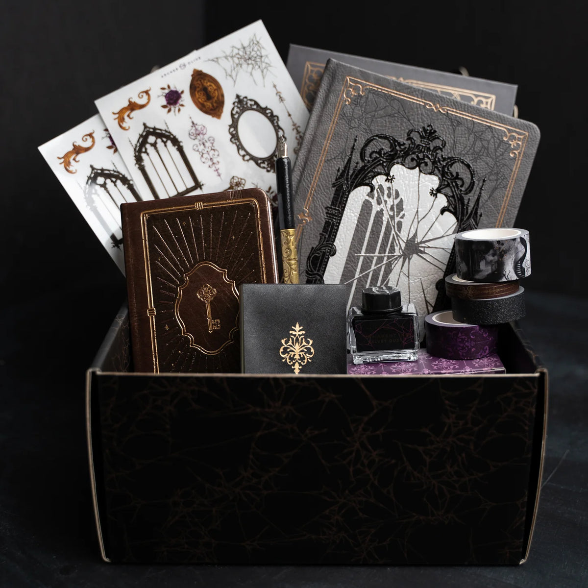 Whispering Walls Halloween Stationery Box