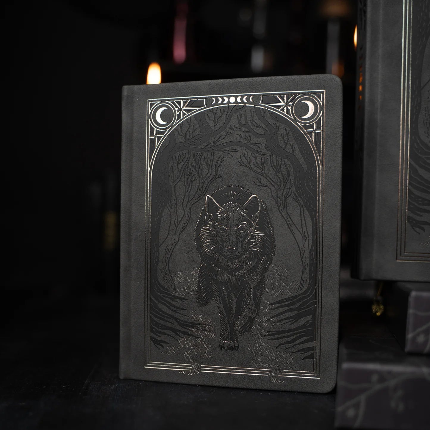 B5 Wolf in the Night Notebook