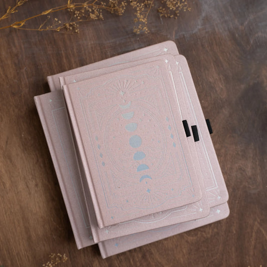 B6 Wonderstruck In Shimmer: Dot Grid Notebook