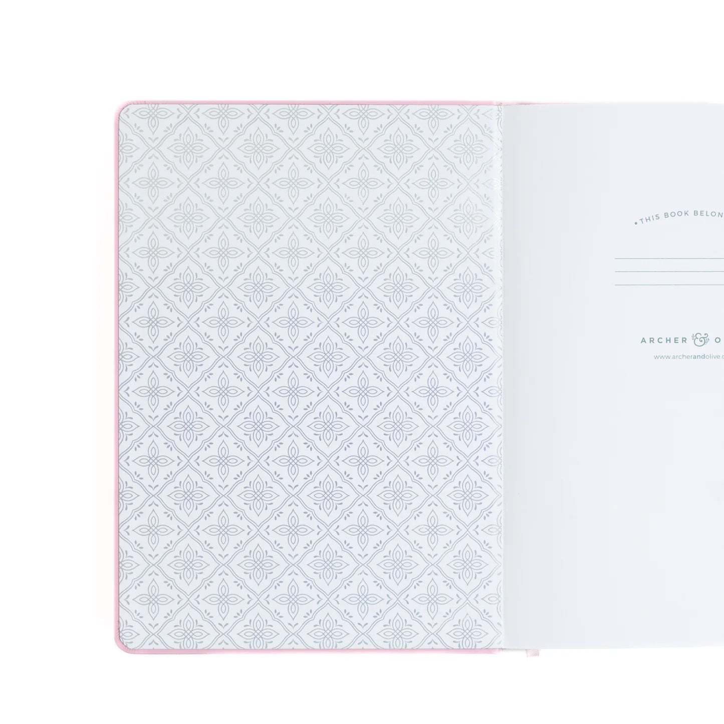 B6 Storybook In Pink: Dot Grid Notebook