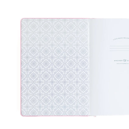 B6 Storybook In Pink: Dot Grid Notebook