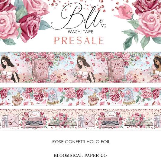 Belle v2 Washi Tape Collection