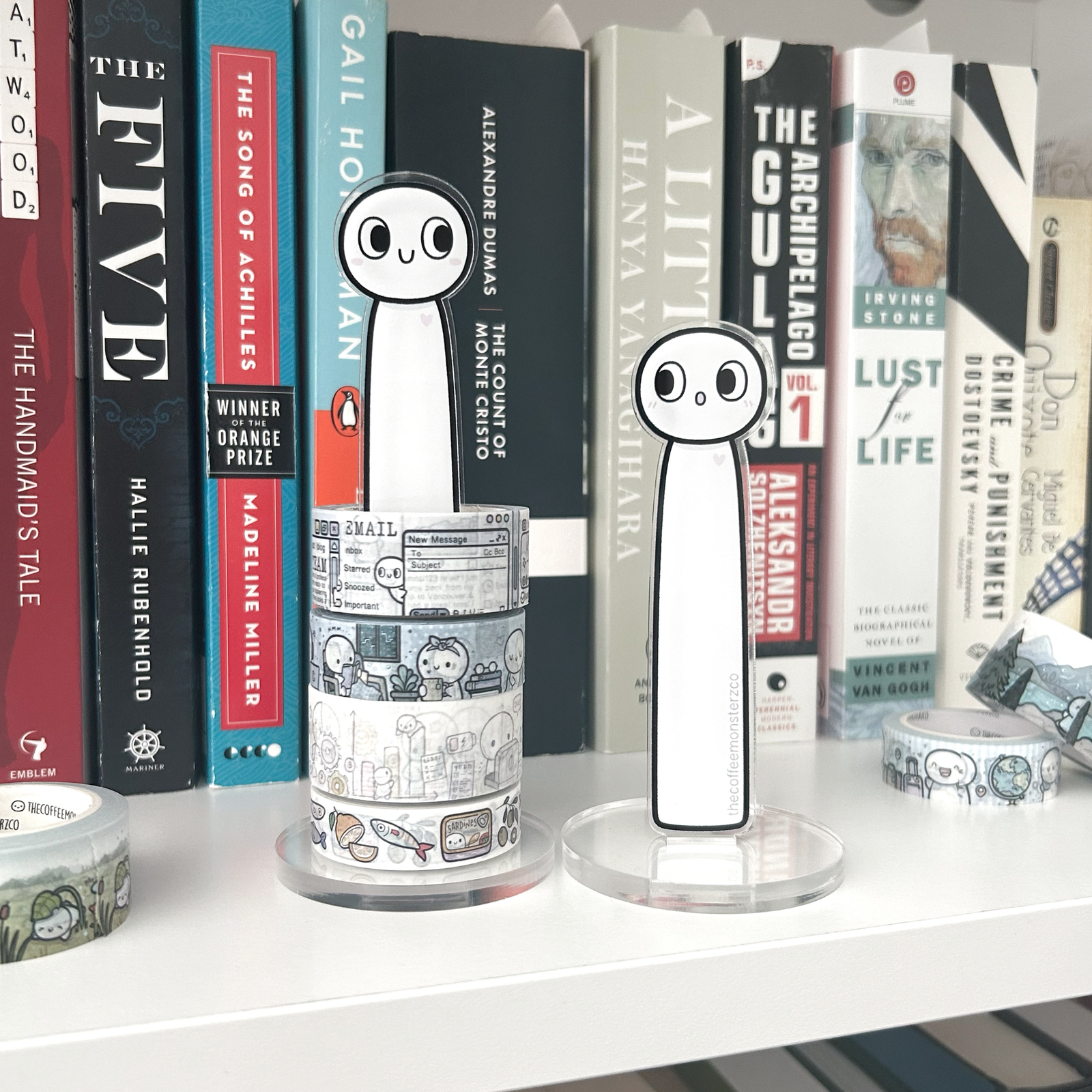 Eavesdropping Acrylic Washi Tape Stand