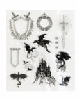 Dragon Spire Acrylic Stamp Set