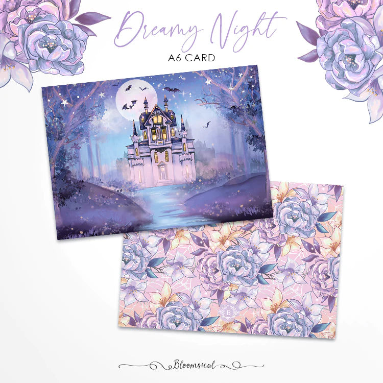 Dreamy Night Journaling Card